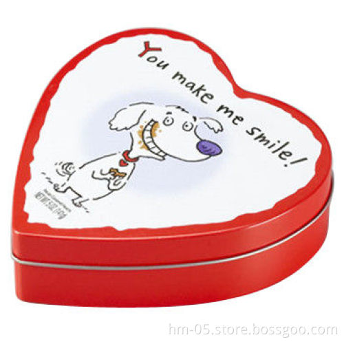 Gift Tin with Non-toxic and Will Not Fall Paint, Wedding Sweet Box